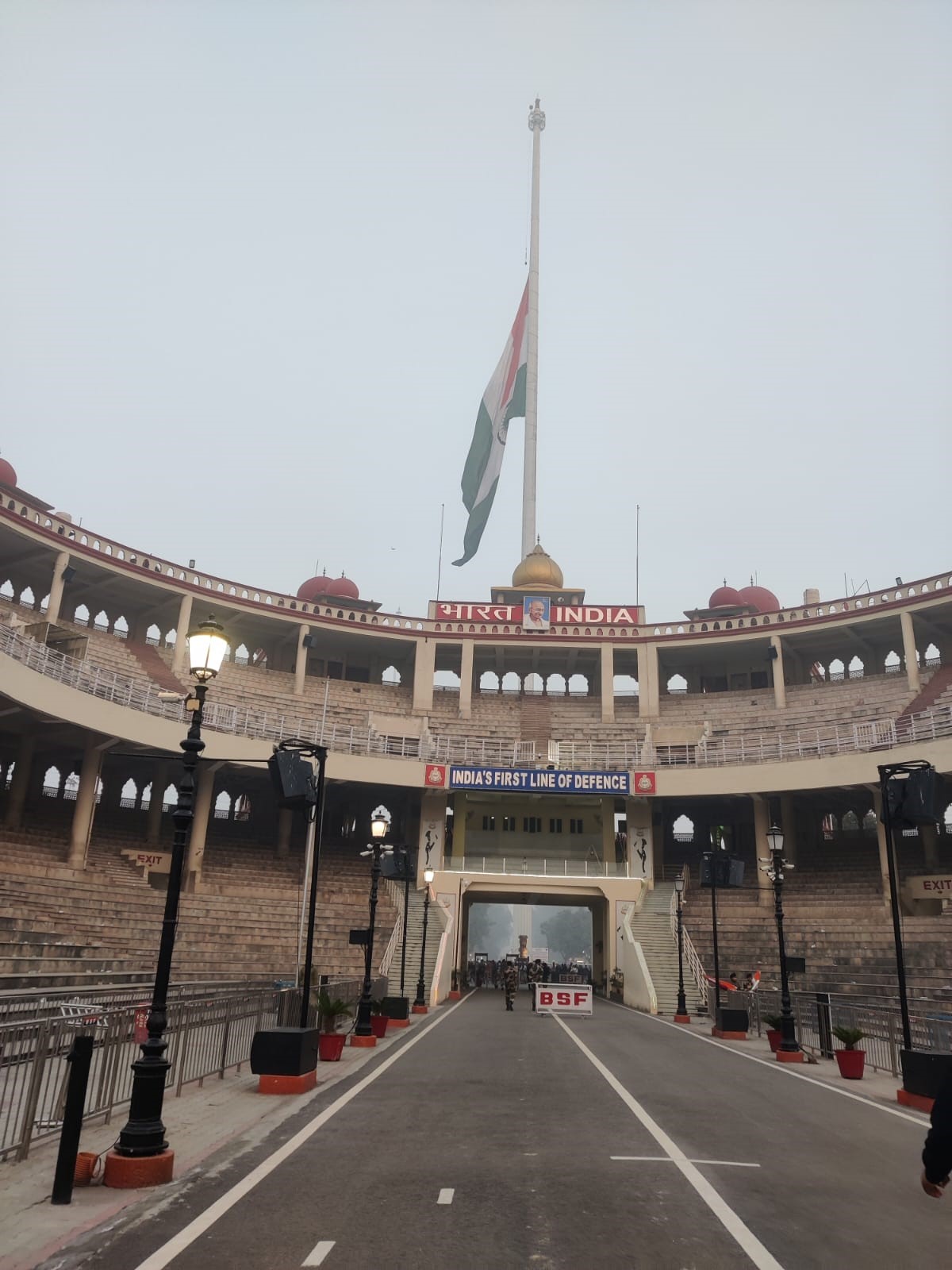 Attari Border Flag Lowered in Honor of Dr. Manmohan Singh’s Passing